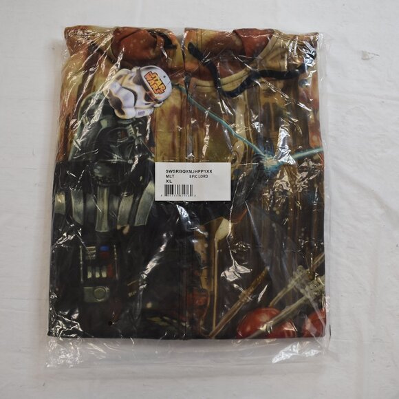 Star Wars Mens Darth Vader Epic Lord Sublimated Hoodie New XL - Picture 5 of 5
